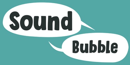 Sound Bubble Fuente Póster 1