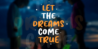 Nice Dream Font Poster 2