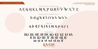 Lovera Font Poster 8