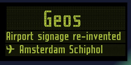 Geos Font Poster 1