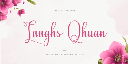 Laughs Qhuan Font Poster 1