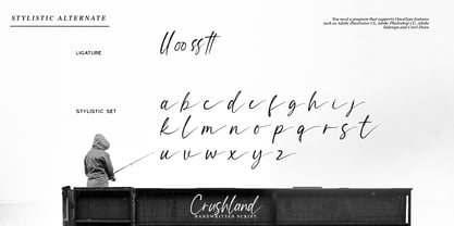 Crushland Font Poster 3