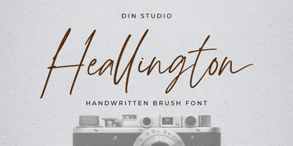 Heallington Font Poster 1