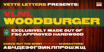 VLNL Wood Burger Police Poster 8