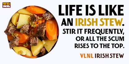 VLNL Irish Stew Police Affiche 8