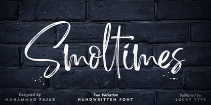 Smoltimes Font Poster 1