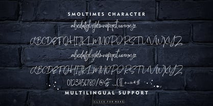 Smoltimes Font Poster 9