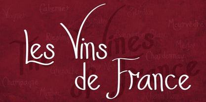 Le Vin Font Poster 4