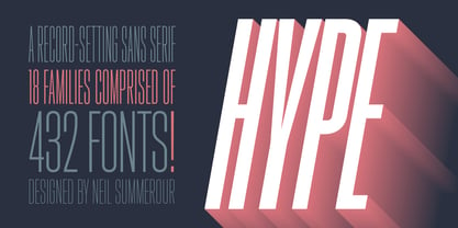 Hype vol 3 Font Poster 3