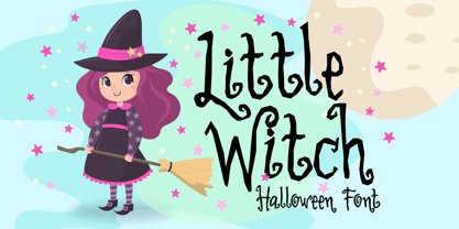 Little Witch Fuente Póster 1