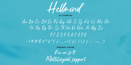 Hellmond Font Poster 2