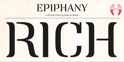 Epiphany Font Poster 5