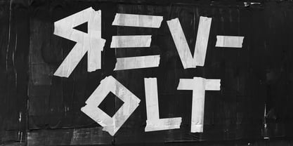 OC Revolt Font Poster 1