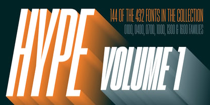 Hype Vol 1 Font Poster 1