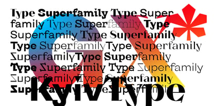 KyivType Variable Font Poster 2