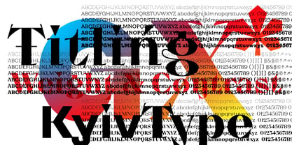 KyivType Variable Font Poster 6