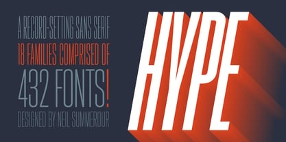 Hype vol 2 Font Poster 3