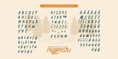 Hugnesh Font Poster 6