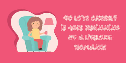 Love Curly Font Poster 2