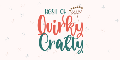 October Quirky Font Poster 4