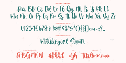 October Quirky Font Poster 6