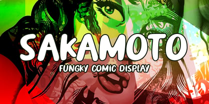 Sakamoto Font Poster 1