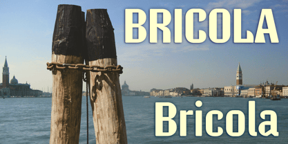 Bricola Font Poster 1