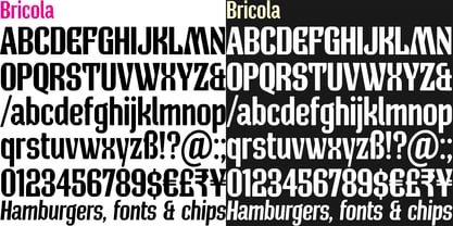 Bricola Font Poster 7