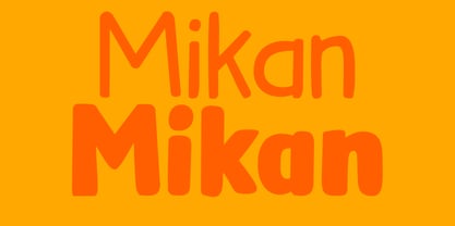 Mikan Font Poster 6