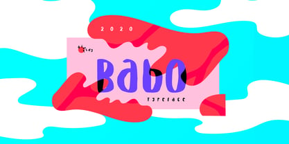 Babo Font Poster 1