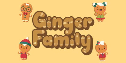 Ginger Biscuit Font Poster 2