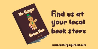 Ginger Biscuit Font Poster 3