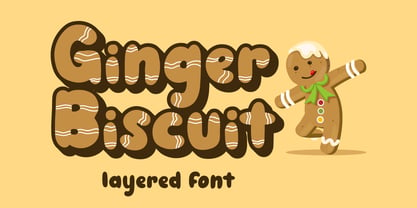 Ginger Biscuit Font Poster 1