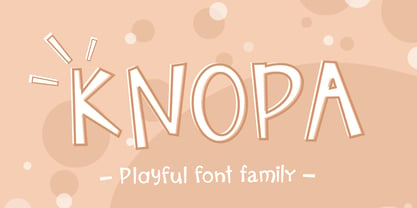 Knopa Font Poster 1