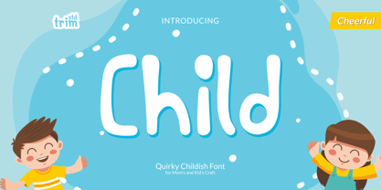 Child Font Poster 1
