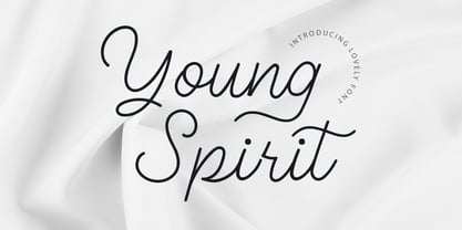 Young Spirit Font Poster 1