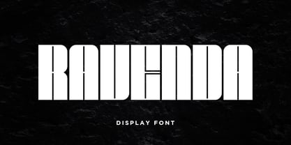 Ravenda Font Poster 1