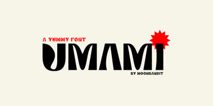 MBF Umami Font Poster 1