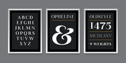 Opheline Font Poster 27