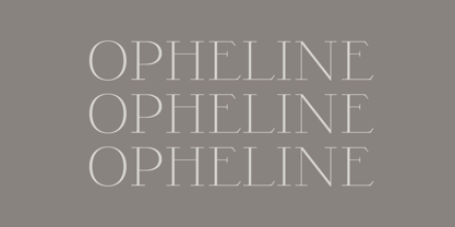 Opheline Font Poster 26