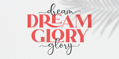 Dream Glory Font Poster 1