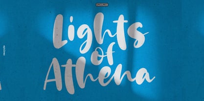 Lights Of Athena Fuente Póster 1