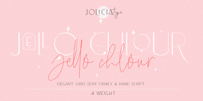 Jello Chlour Font Poster 1