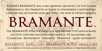 Bramante LP Font Poster 6