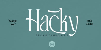 Hacky Fuente Póster 12