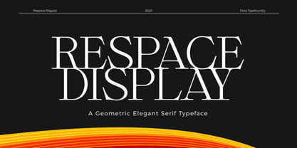 Respace Font Poster 1