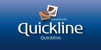 Quickline Font Poster 8