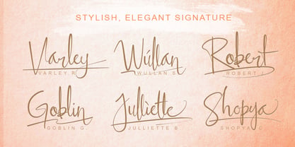 Ellyshabeth Font Poster 2