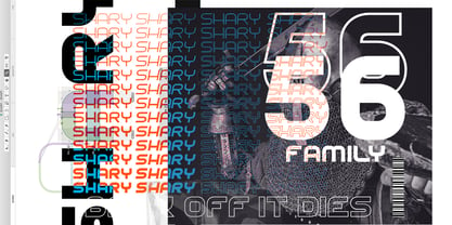Shary Font Poster 8