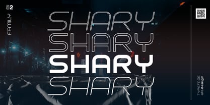 Shary Font Poster 2